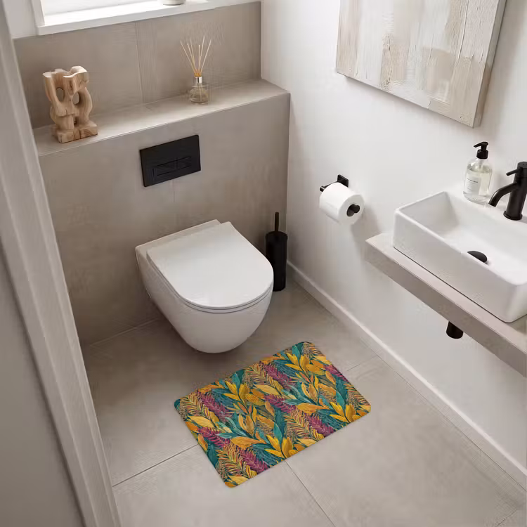 Badematte - Tropisch - Botanisch - Gemustert - Farbenfroh - Exotisch — 6