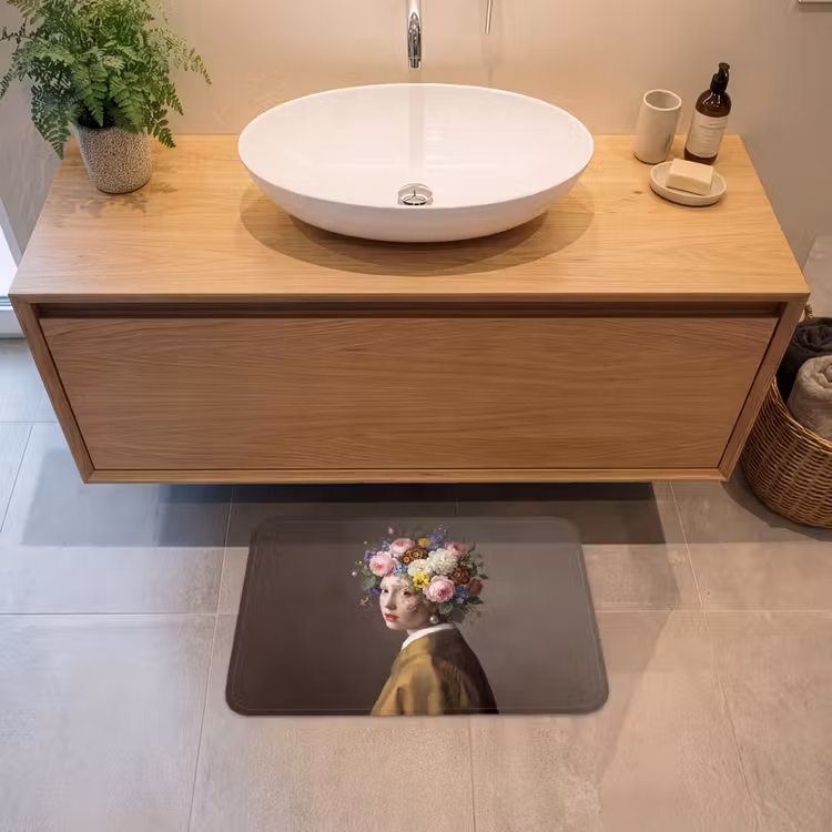 Badematte - Meisterwerk - Modern - Farbenfroh — 2