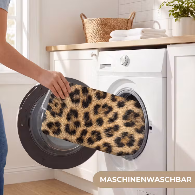 Badematte - Leopard - Mantel - Klassisch - Braun — 7