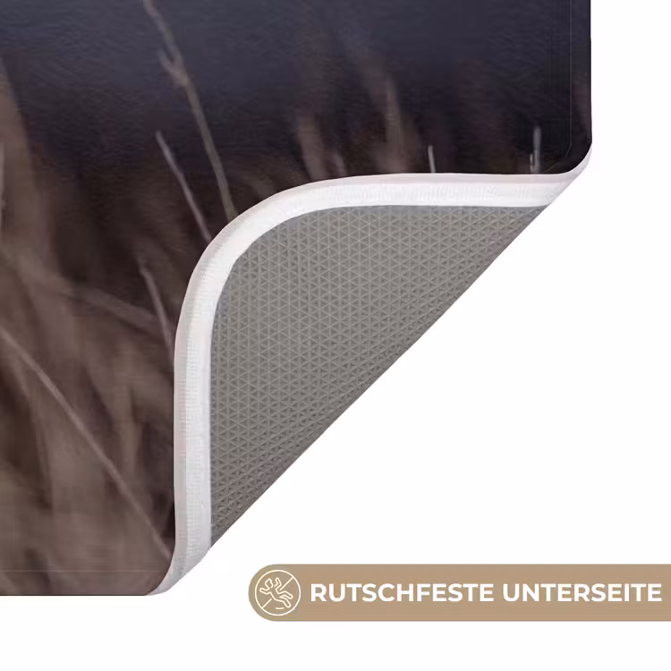 Badematte - Schleiereule - Mond - Nacht — 3
