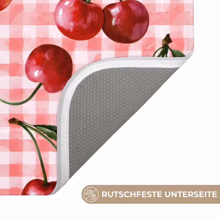 Badematte - Kirsche - Blöcke - Rot — 3