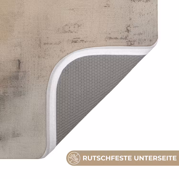 WC Vorleger - Wabi sabi - Pflanze - Beige — 3