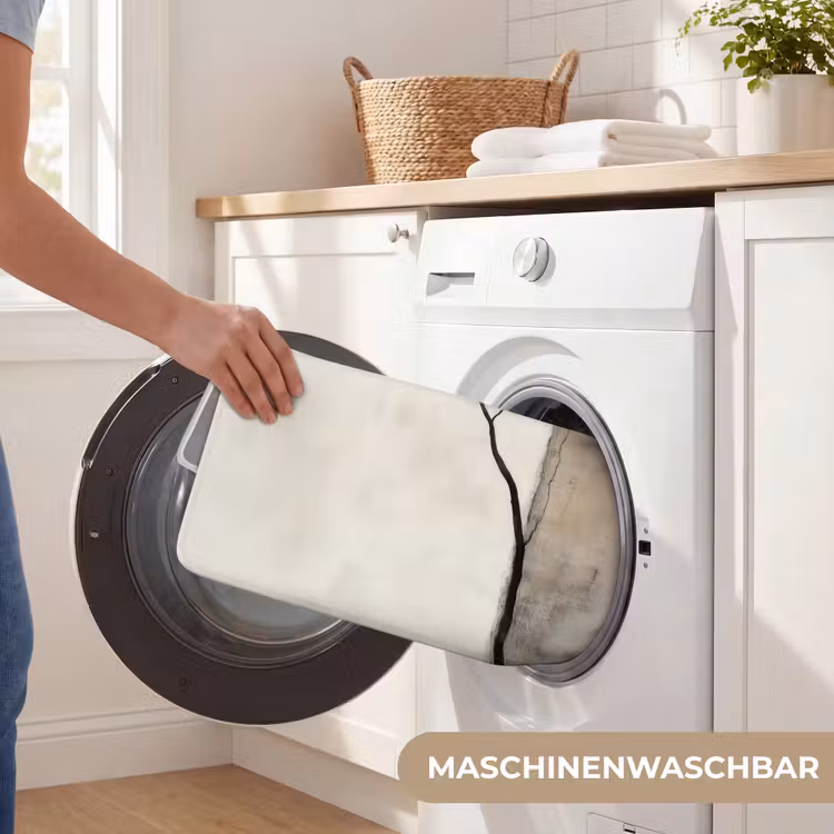 WC Vorleger - Wabi sabi - Pflanze - Beige — 5