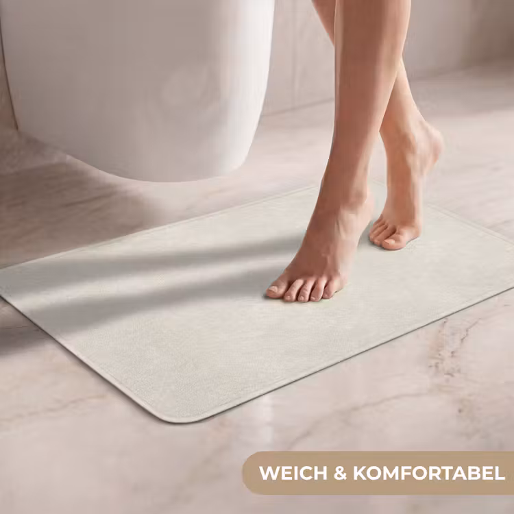 WC Vorleger - Sandfarben - Modern - Glatt — 7