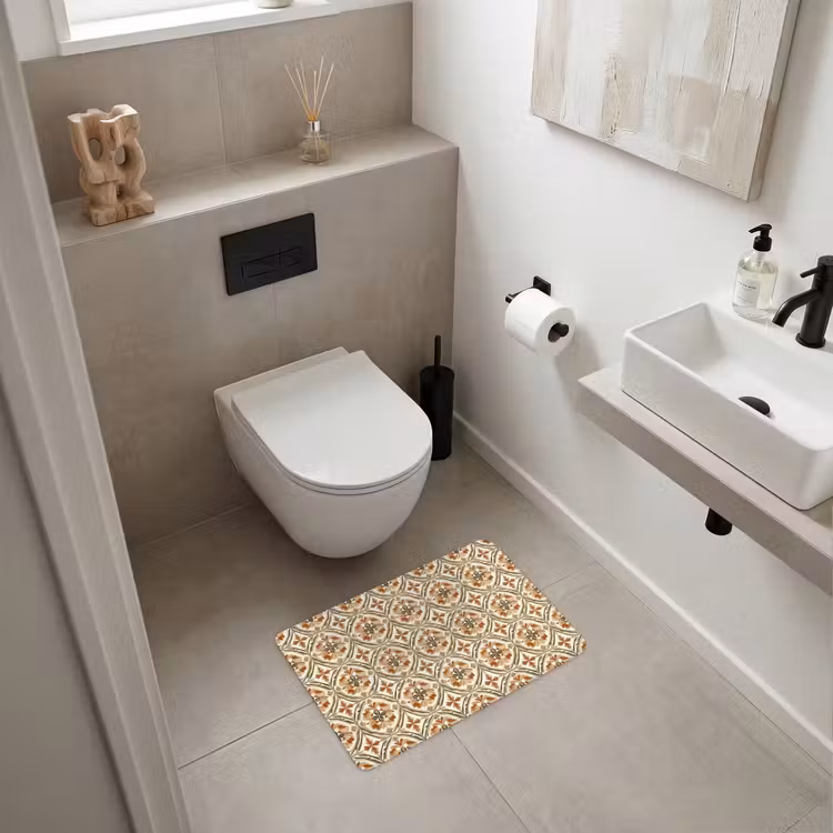 WC Vorleger - Elegant - antik - farbenfroh — 6