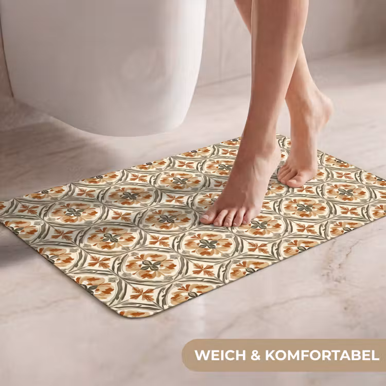 WC Vorleger - Elegant - antik - farbenfroh — 7