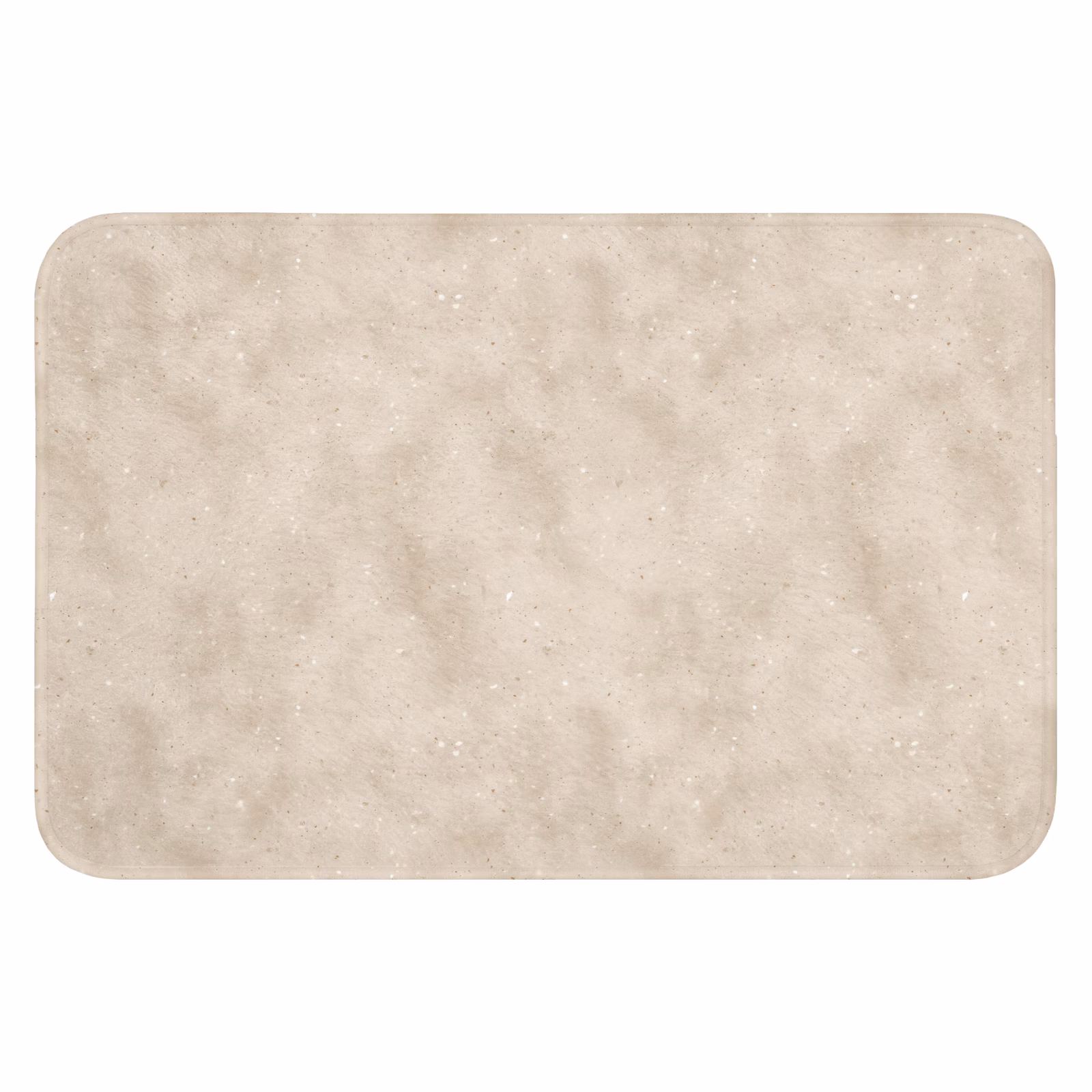 WC Vorleger - Textur - Sprenkeln - Beige — 1