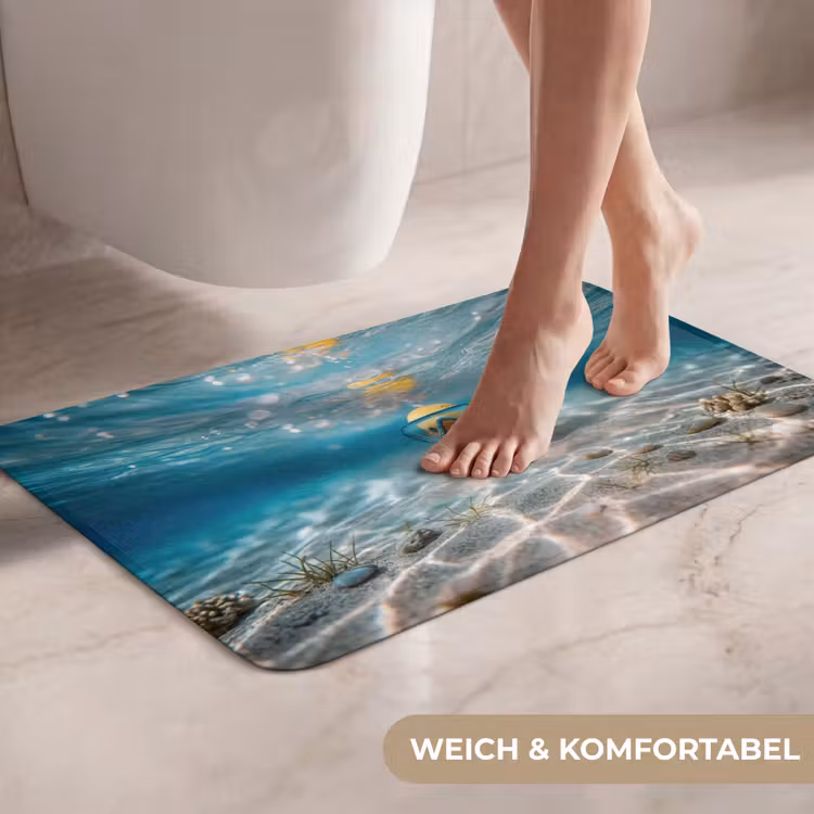WC Vorleger - Schwimmbrille - Ente - Wasser — 7