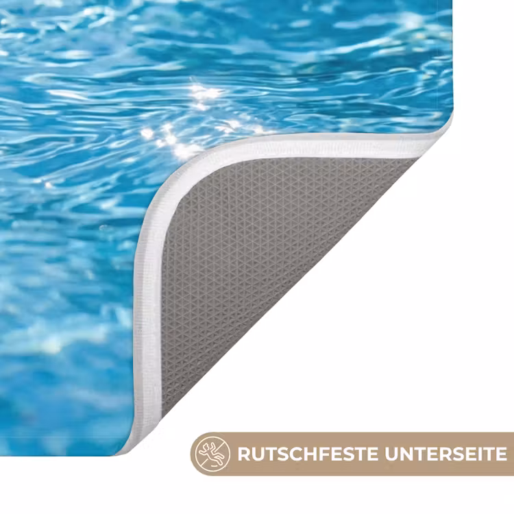 WC Vorleger - Gummi-Ente - schwimmend - Rosa — 3
