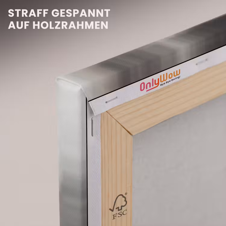 Leinwandbild - Halter - Gewichte - Schwarz — 5
