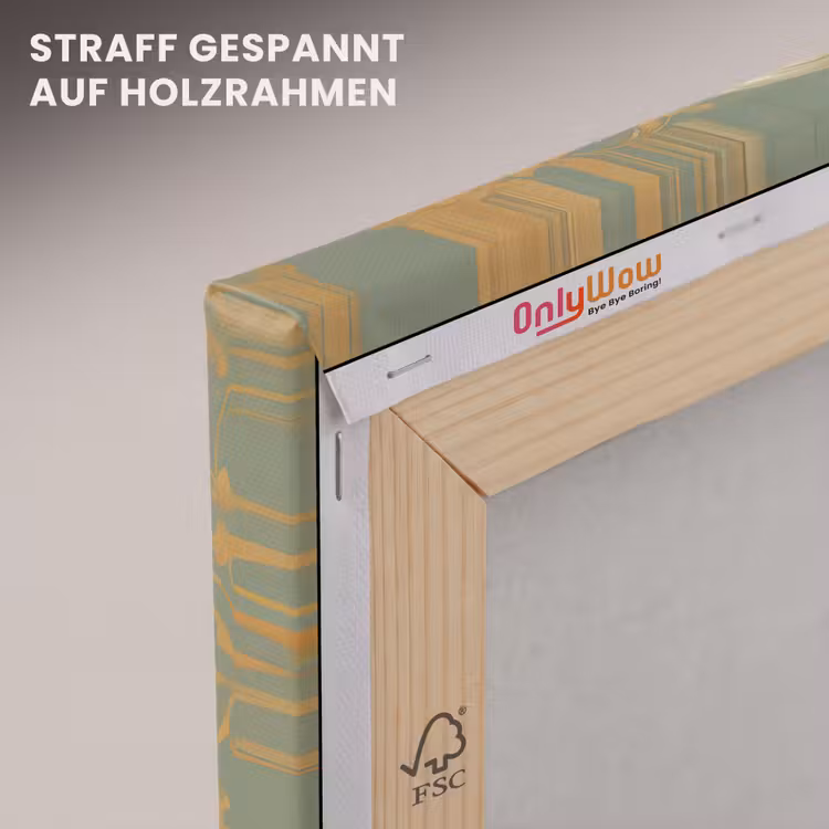 Leinwandbild - Goldfisch - Orange - Weiblich - Blond — 5