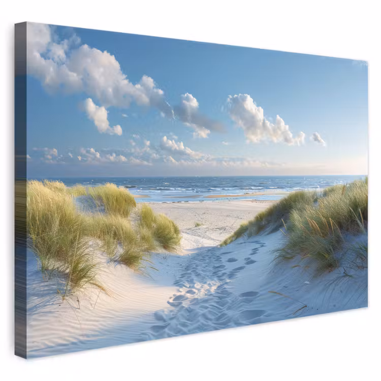 Leinwandbild - Duinen - Zomer - Zon - Landschap - Zee — 1