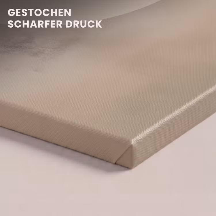 Leinwandbild - Vogel - Beige - Japanisch — 4