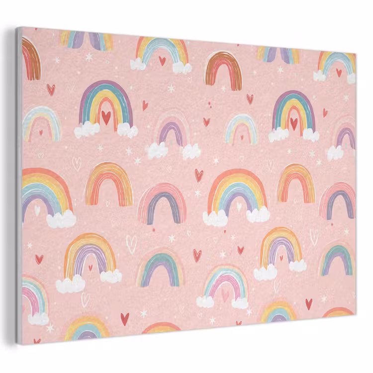 Akustikbild - Regenbogen - Muster - Pastell — 1
