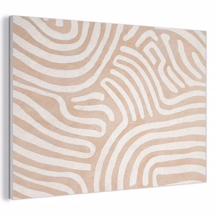 Akustikbild - Beige - Erde Muster — 1