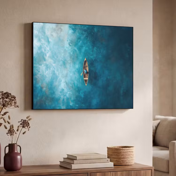 Art Frame - Boot - Wasser - Blau — 3