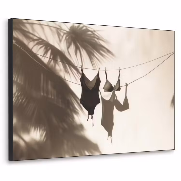 Art Frame - Bademode - Palmen - Schatten - Tropisch — 1