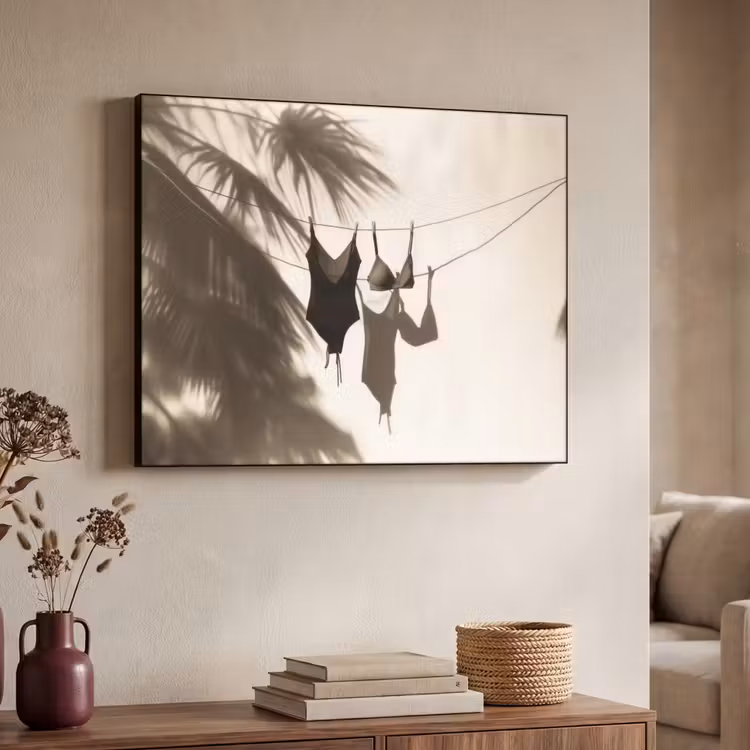 Art Frame - Bademode - Palmen - Schatten - Tropisch — 3