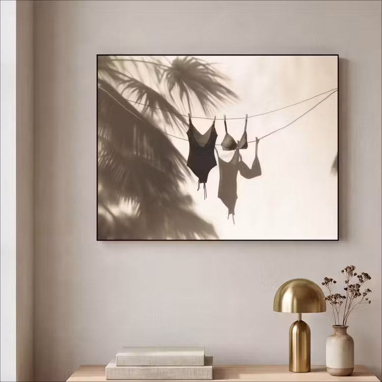 Art Frame - Bademode - Palmen - Schatten - Tropisch — 4
