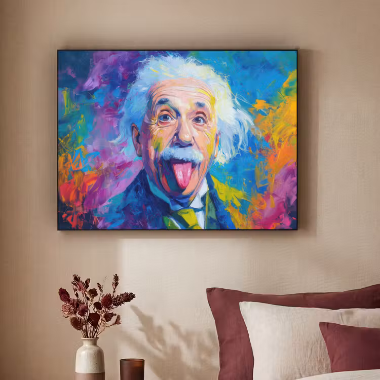 Art Frame - Alter Mann - Ausdrucksstark - Farbenfroh — 2