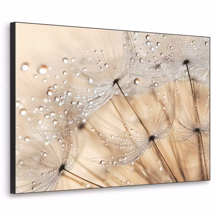 Art Frame - Löwenzahn - Abstrakt - Natur - Beige — 1