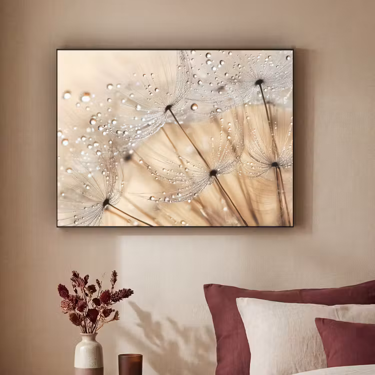 Art Frame - Löwenzahn - Abstrakt - Natur - Beige — 2