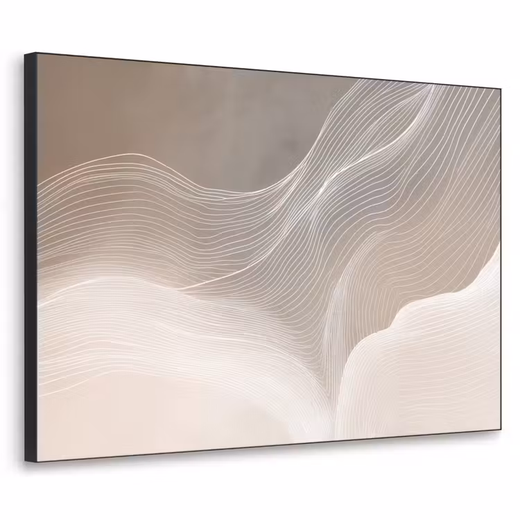 Art Frame - Wellenlinien - Luftströme - Harmonisch — 1