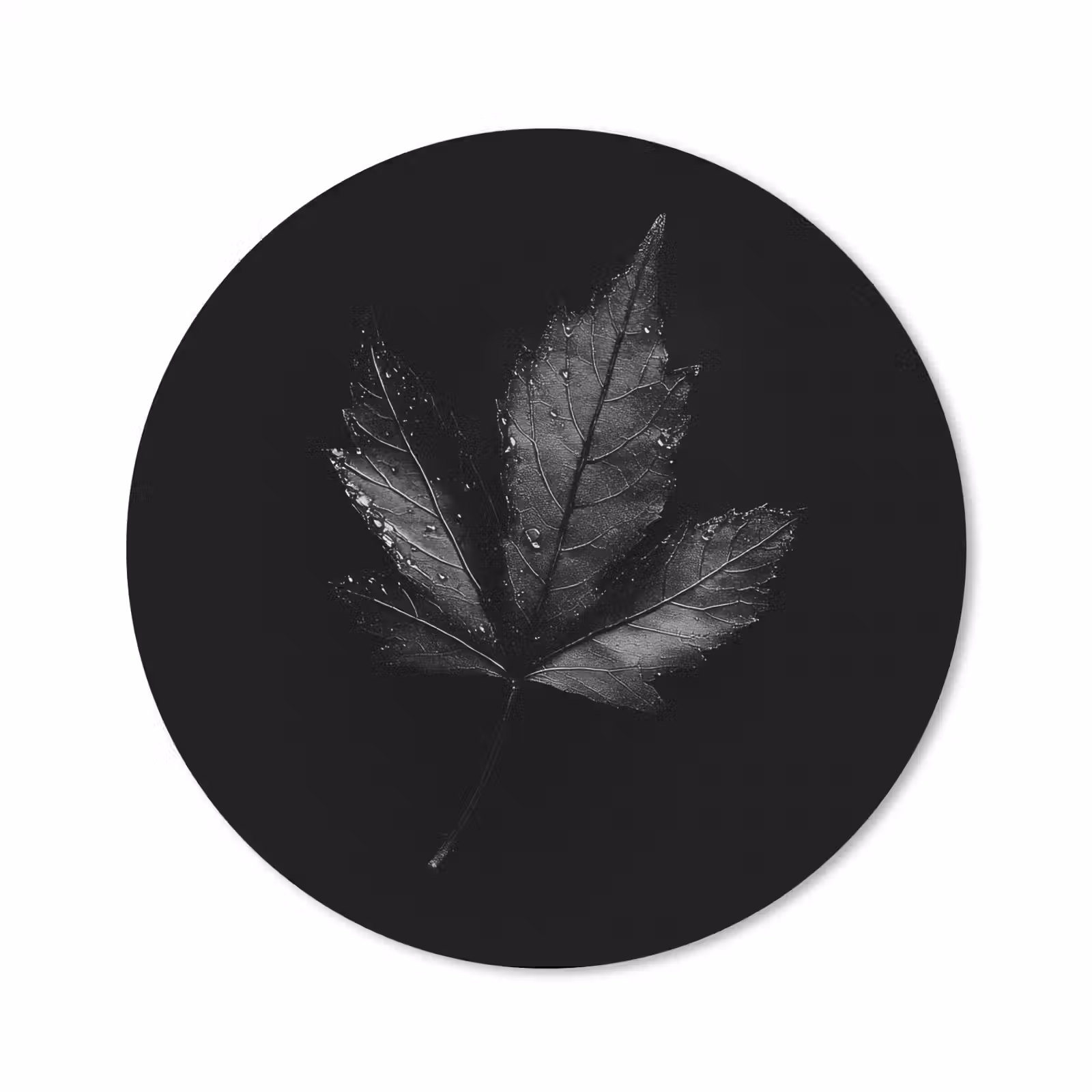 Mauspad - Schwarz - Klinge — 1