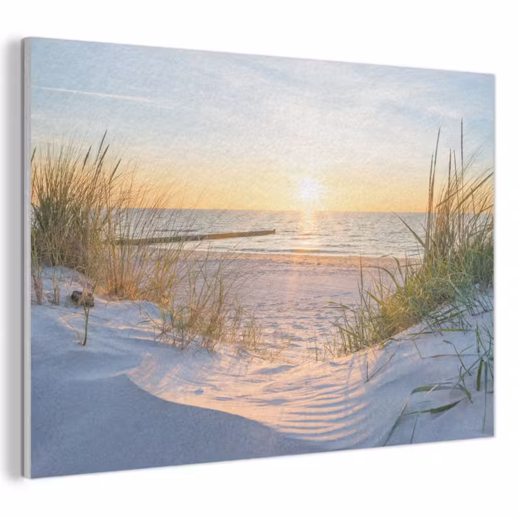 Akustikbild - Strand - Sonne - Düne - Gras - Sand - Horizont — 1