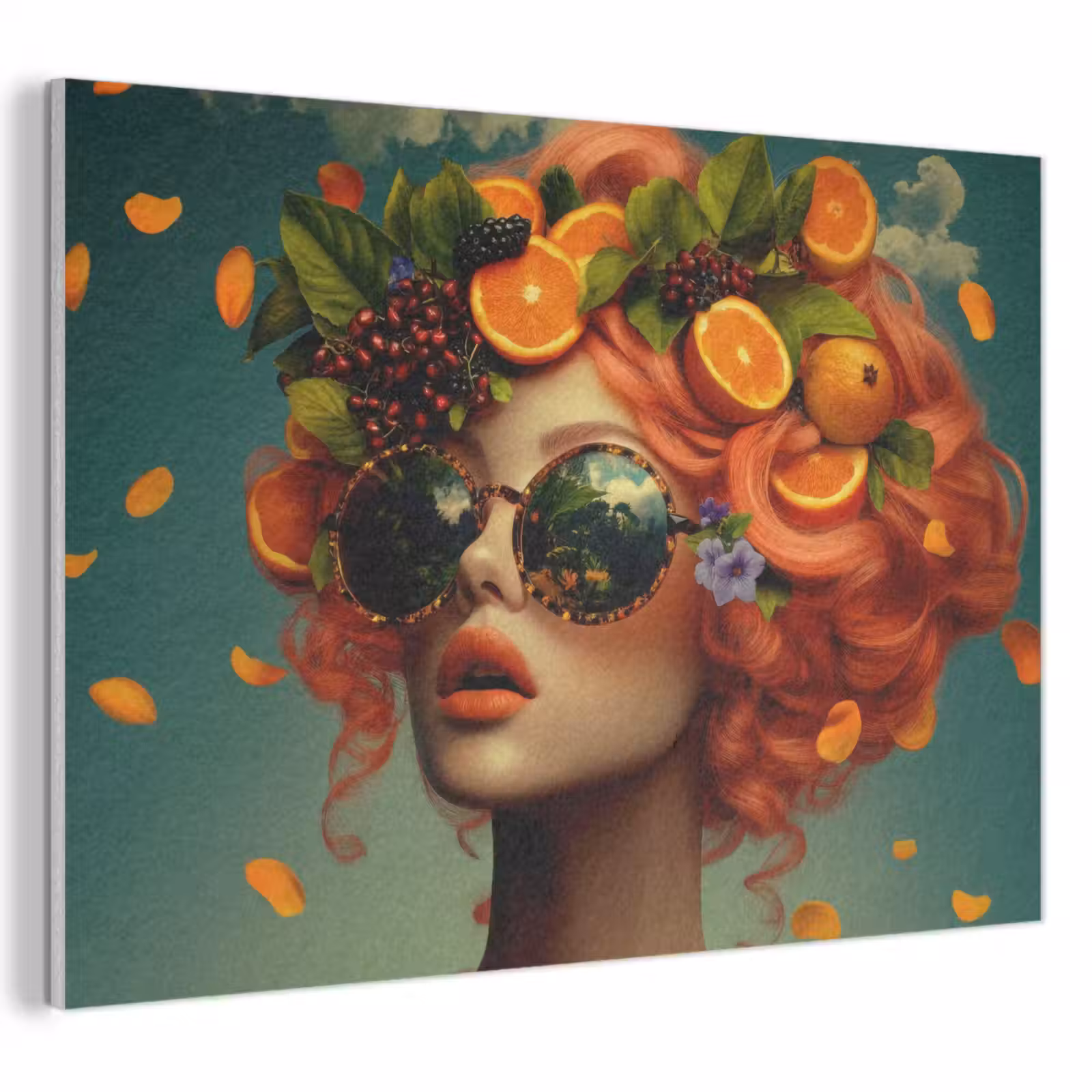 Akustikbild - Weiblich - Orange - Beere - Orange — 1