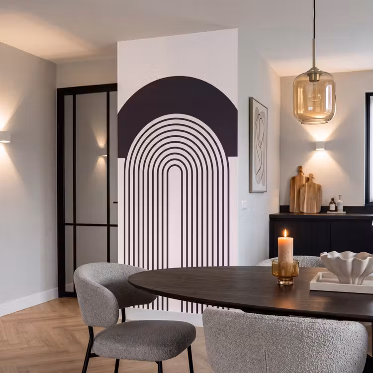 Tapete - Zusammenfassung – Bogen – Modern — 5