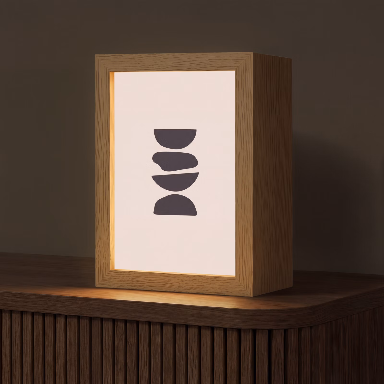 Tischlampe - Formen – Abstrakt – Modern — 1