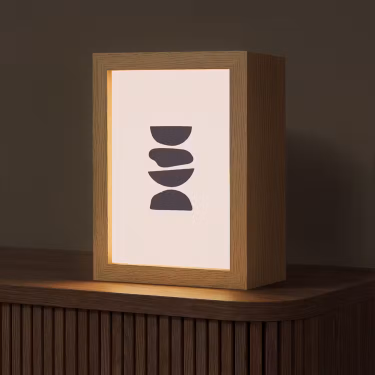 Tischlampe - Formen – Abstrakt – Modern — 1