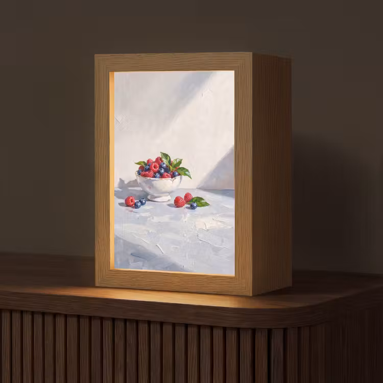 Tischlampe - Beeren – Schüssel – Essen — 1