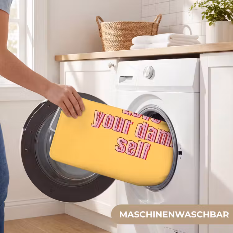 Badematte - Liebe dich selbst - Rosa - Gelb — 7