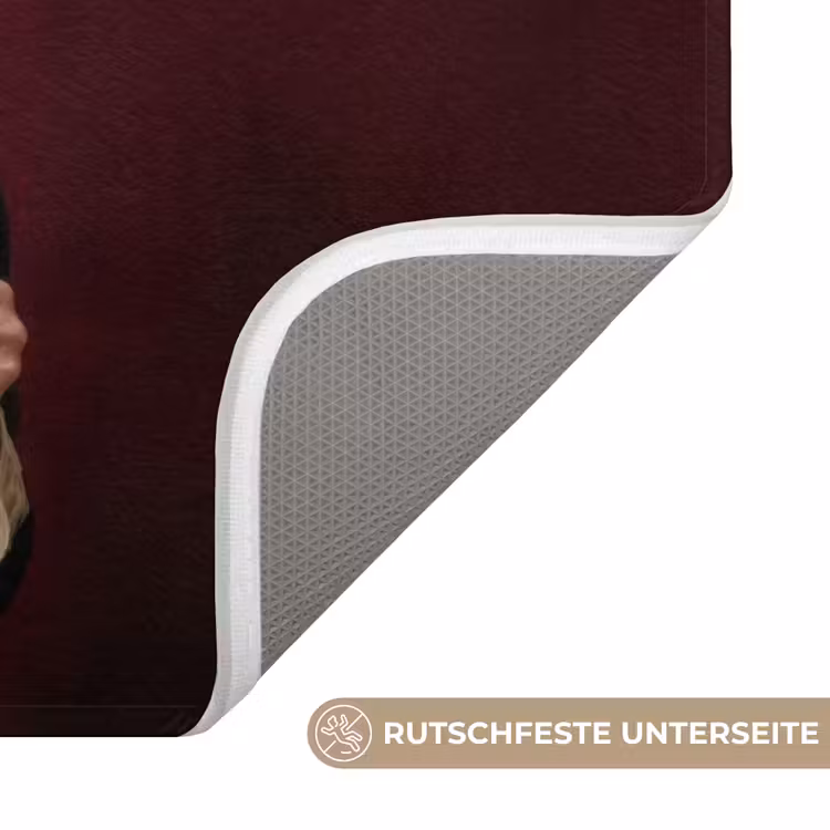 Badematte - Kaffee - Frau - Mittelfinger — 3