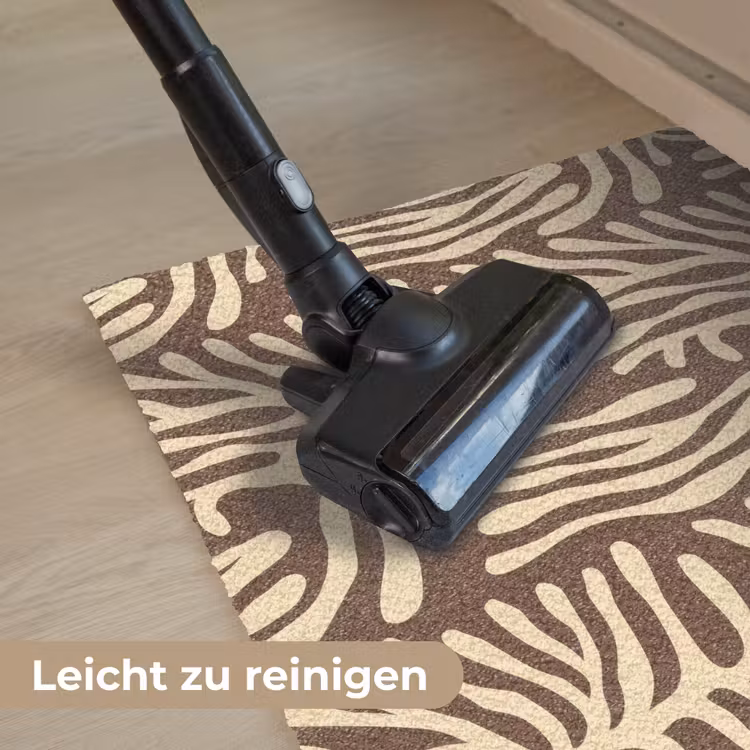 Fußmatte - Braun – Koralle – Ausdrucksstark – Muster — 9