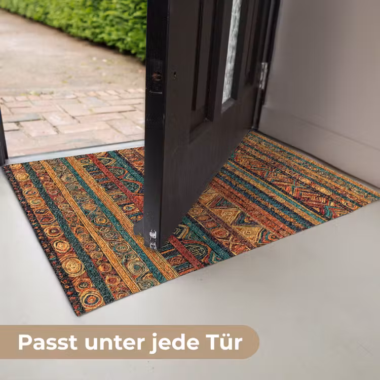 Fußmatte - Farbenfroh – Ethnisch – Folkloristisch – Gemustert — 7