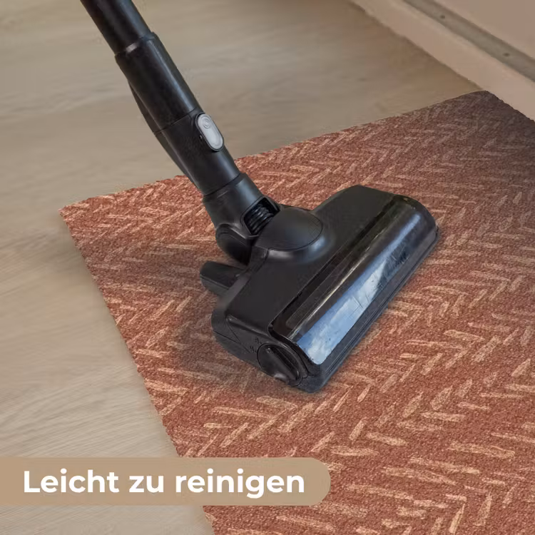 Fußmatte - Terrakotta – Fischgrätmuster – Handgefertigt – Muster — 9