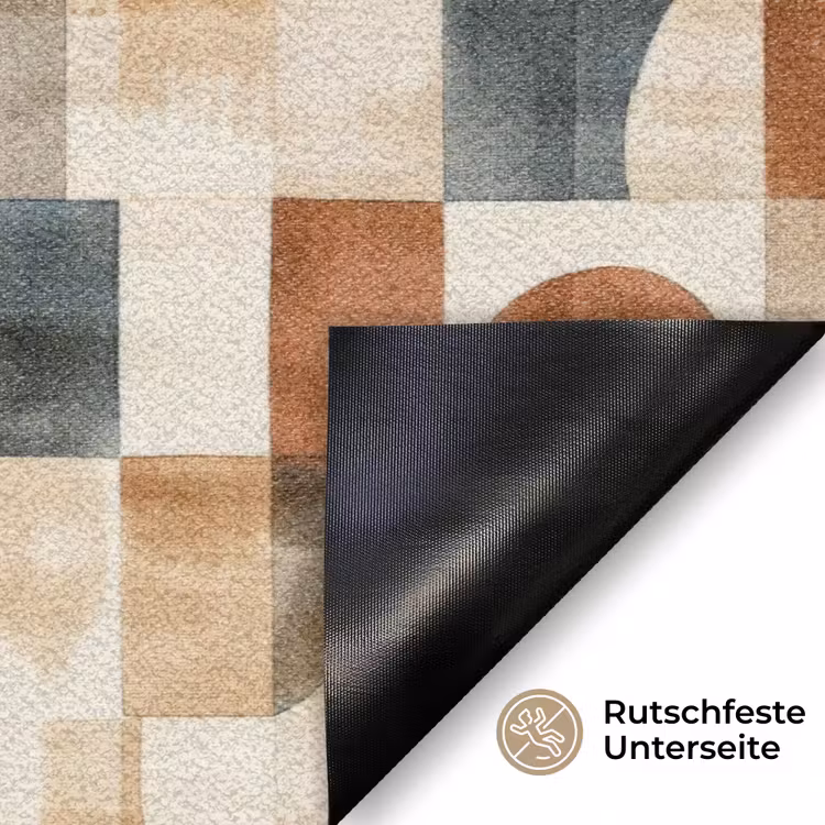 Fußmatte - Terrakotta – Geometrisch – Aquarell – Textur — 6