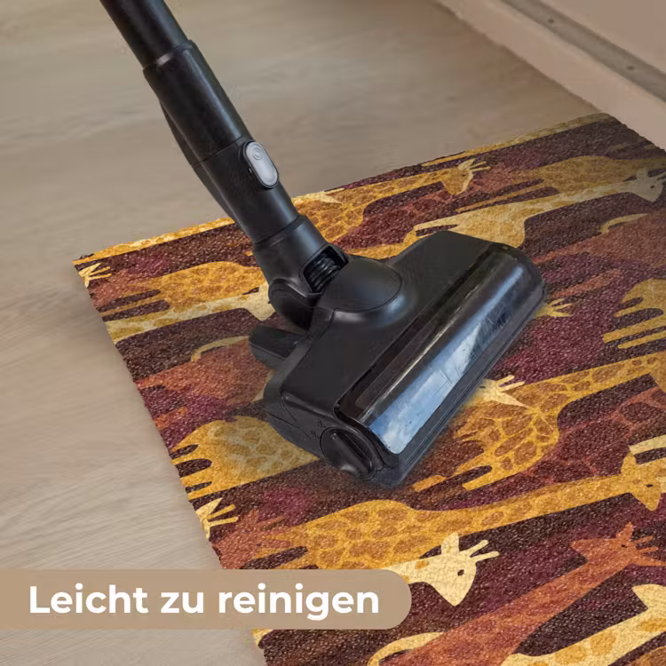 Fußmatte - Braun – Giraffen – Safari – Muster — 9