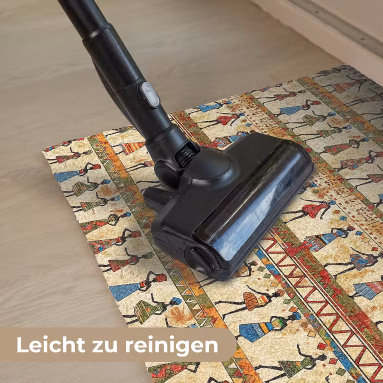 Fußmatte - Farbenfroh – Afrikanisch – Ethnisch – Tanzende Frauen – Muster — 9