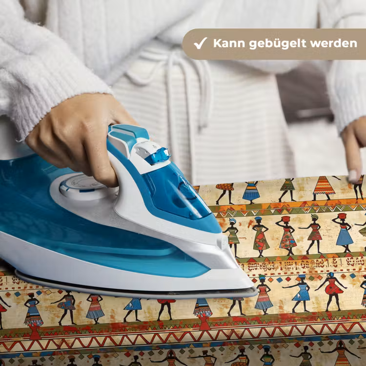 Wandteppich - Farbenfroh – Afrikanisch – Ethnisch – Tanzende Frauen – Muster — 10