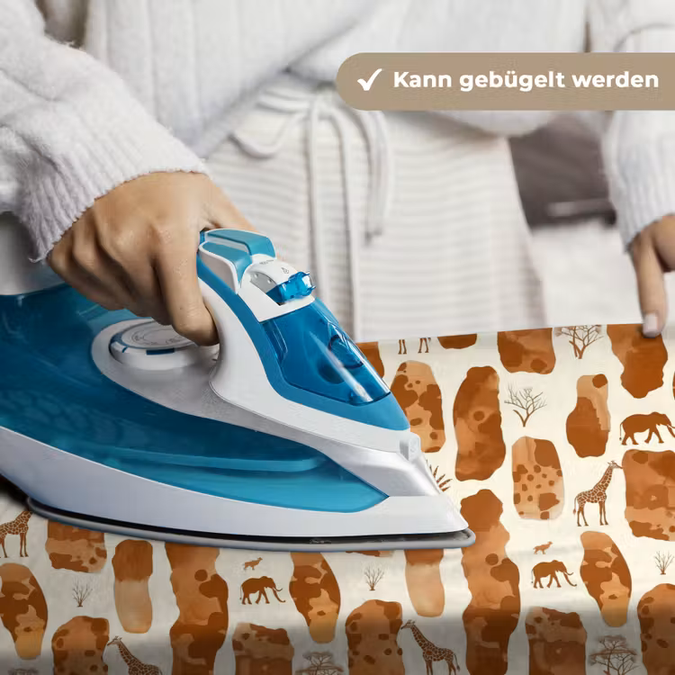 Wandteppich - Terrakotta – Safari – Tiere – Muster — 10