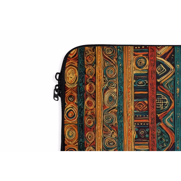 Laptop hülle - Farbenfroh – Ethnisch – Folkloristisch – Gemustert — 5