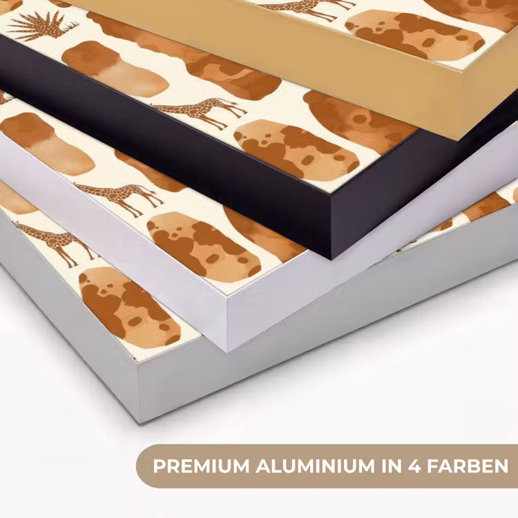 Art Frame - Terrakotta – Safari – Tiere – Muster — 5