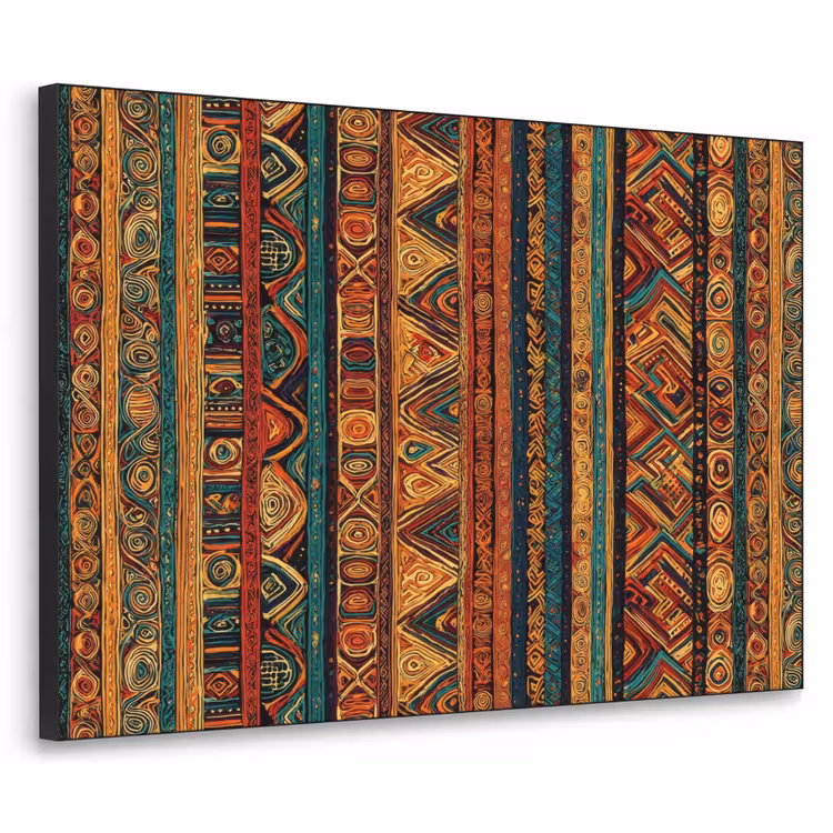 Art Frame - Farbenfroh – Ethnisch – Folkloristisch – Gemustert — 1