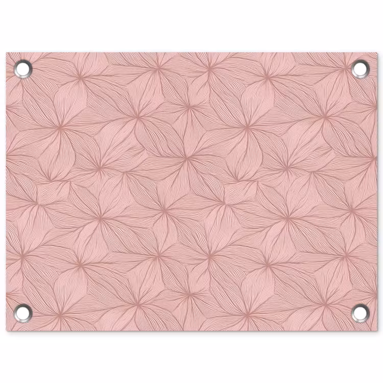 Gartenposter - Blassrosa – Blumen – Relief – Textur — 1