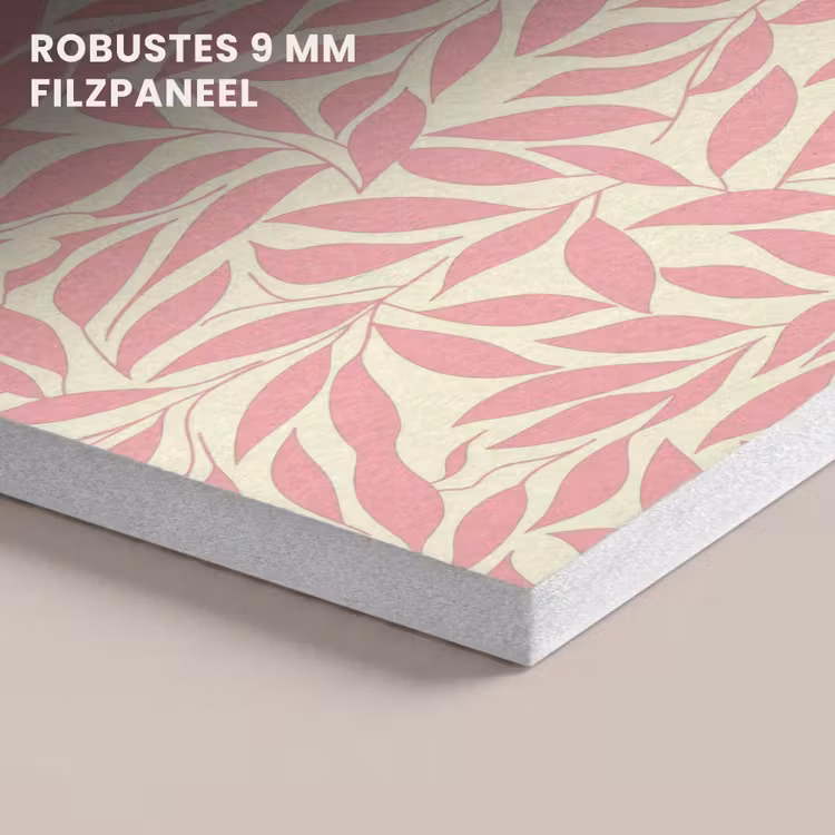 Akustikbild - Rosa – Blätter – Dynamisch – Muster — 5