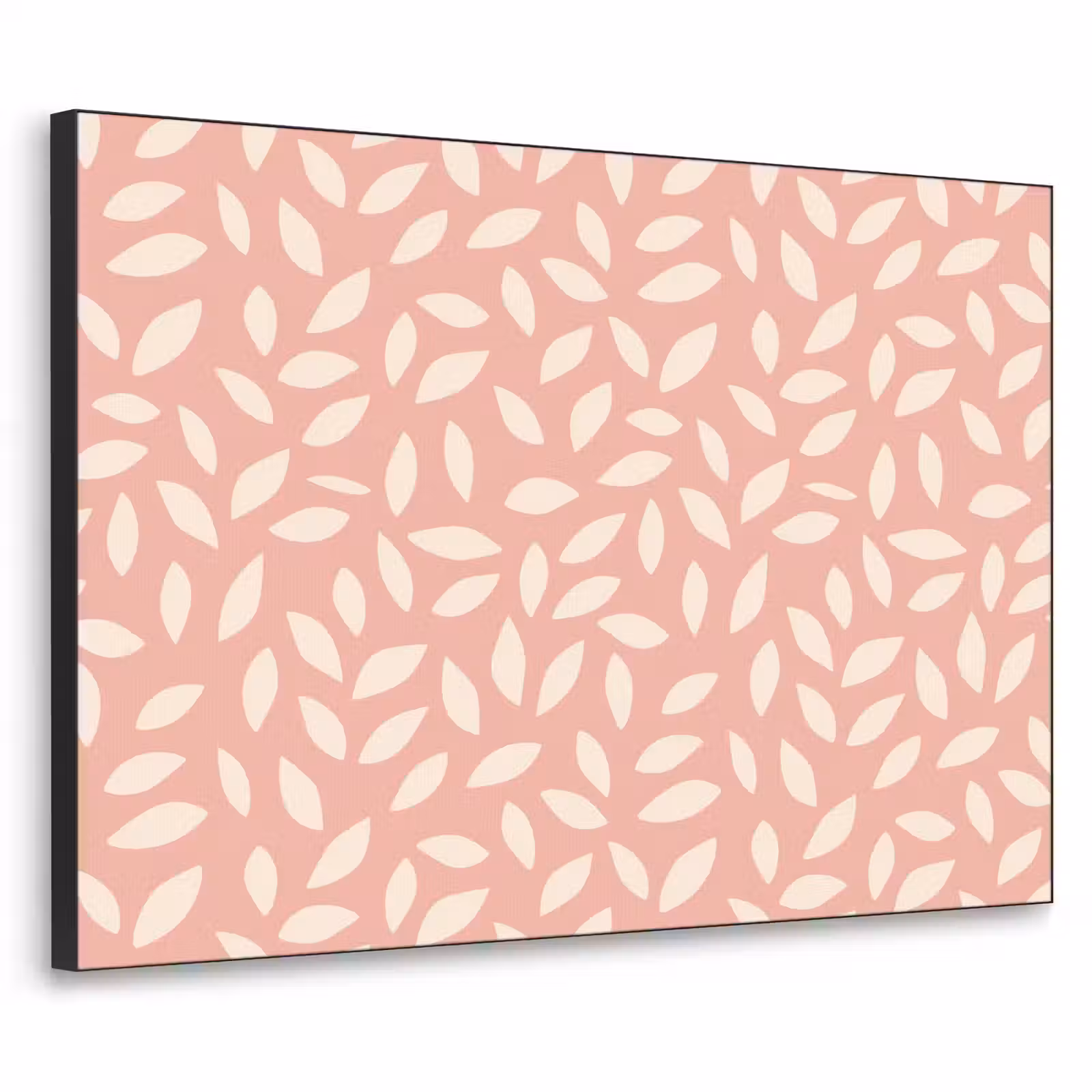 Art Frame - Rosa – Blätter – Verspielt – Muster — 1